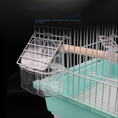 Parrot Bird Cage Parakeet Metal Birdhouse Heightening Breeding Cage Bird Nest Pigeon Supplies Factory Sold