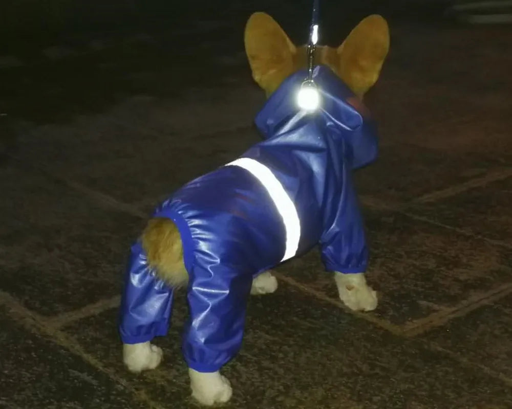 Pet Dog Waterproof Raincoat Jumpsuit