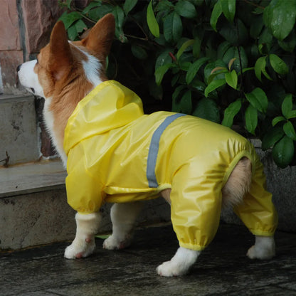 Pet Dog Waterproof Raincoat Jumpsuit