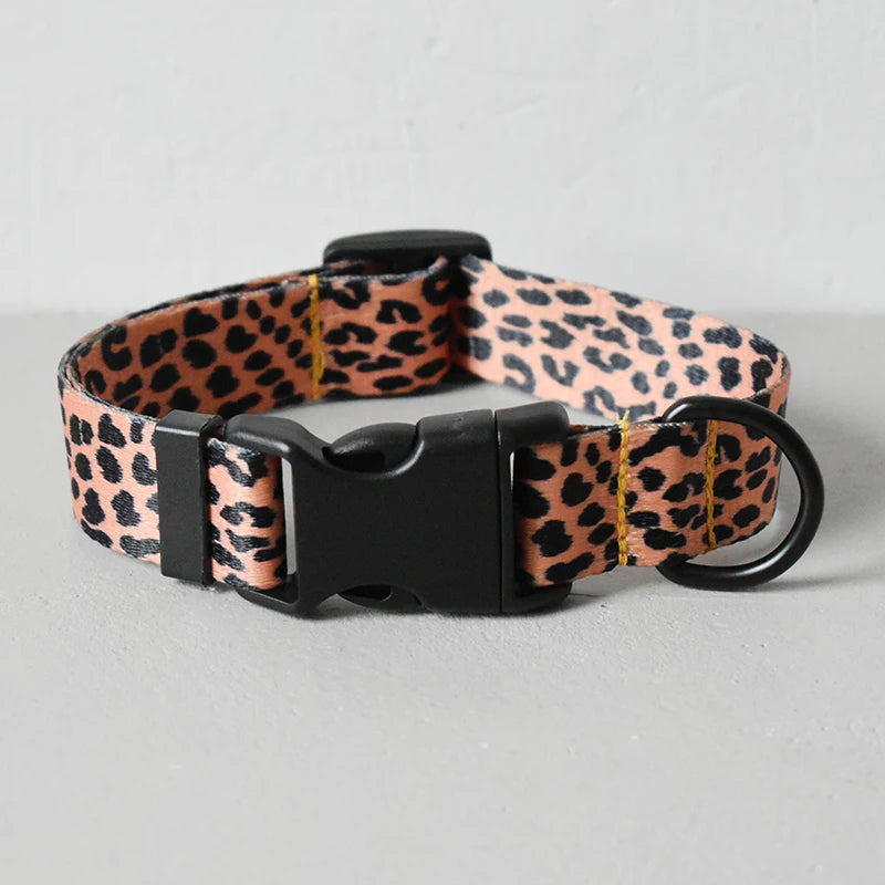 Color Nylon Printed Pet Dog Collar