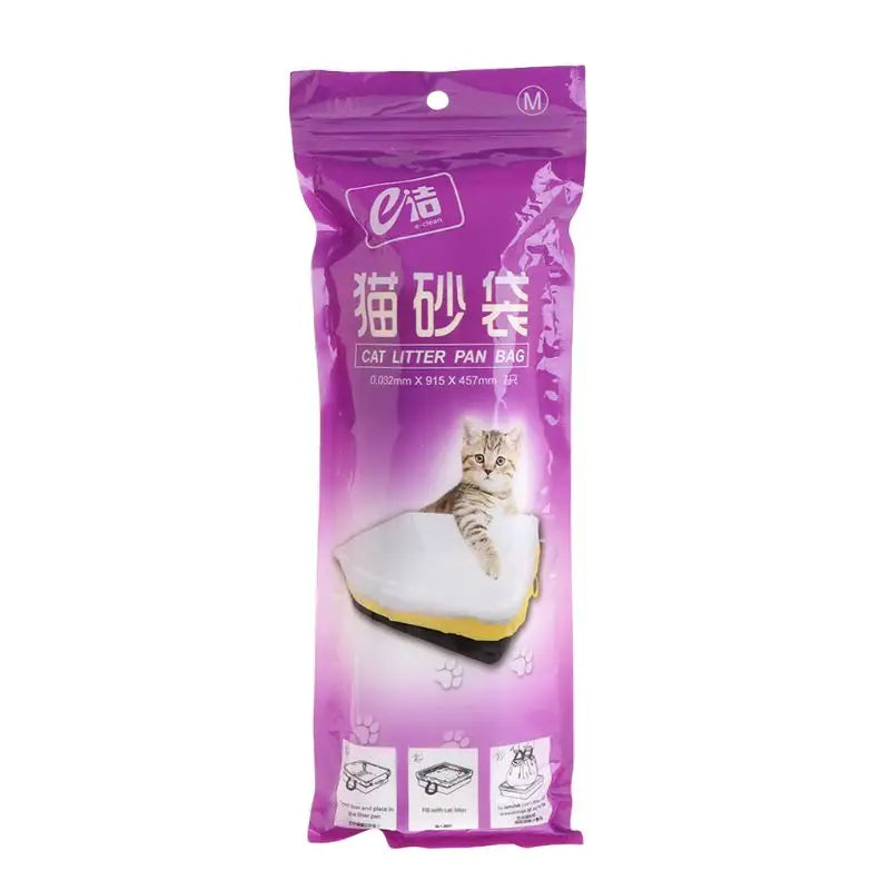 Cat Litter Bag Hygiene Elastic Kitten