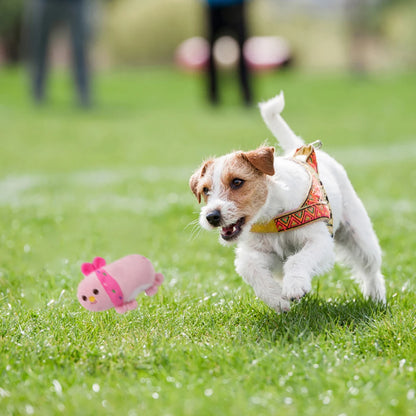 Cute Plush Squeaky Bone Dog Toys Bite