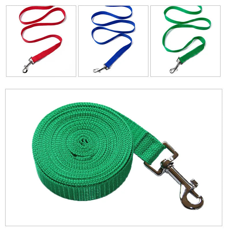 Nylon Dog Training Leashes Pet Supplies