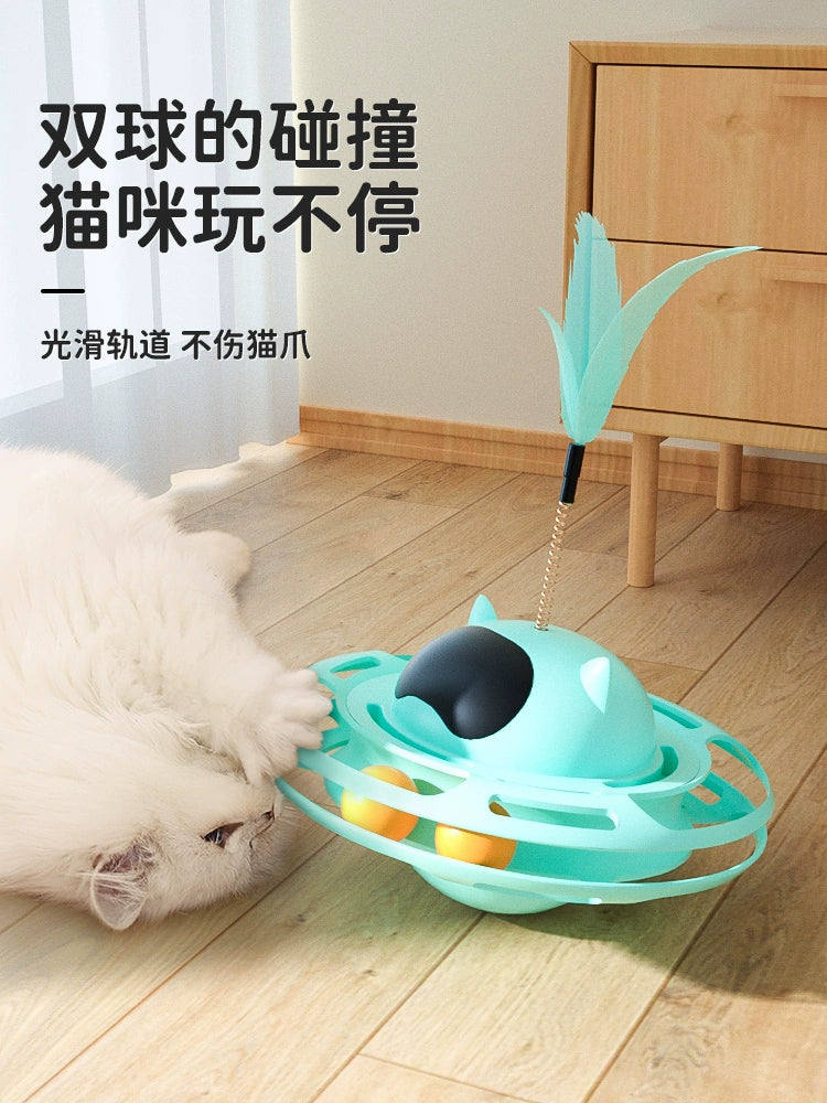 Cat Toy Self-Hi Relieving Stuffy Cat Teaser