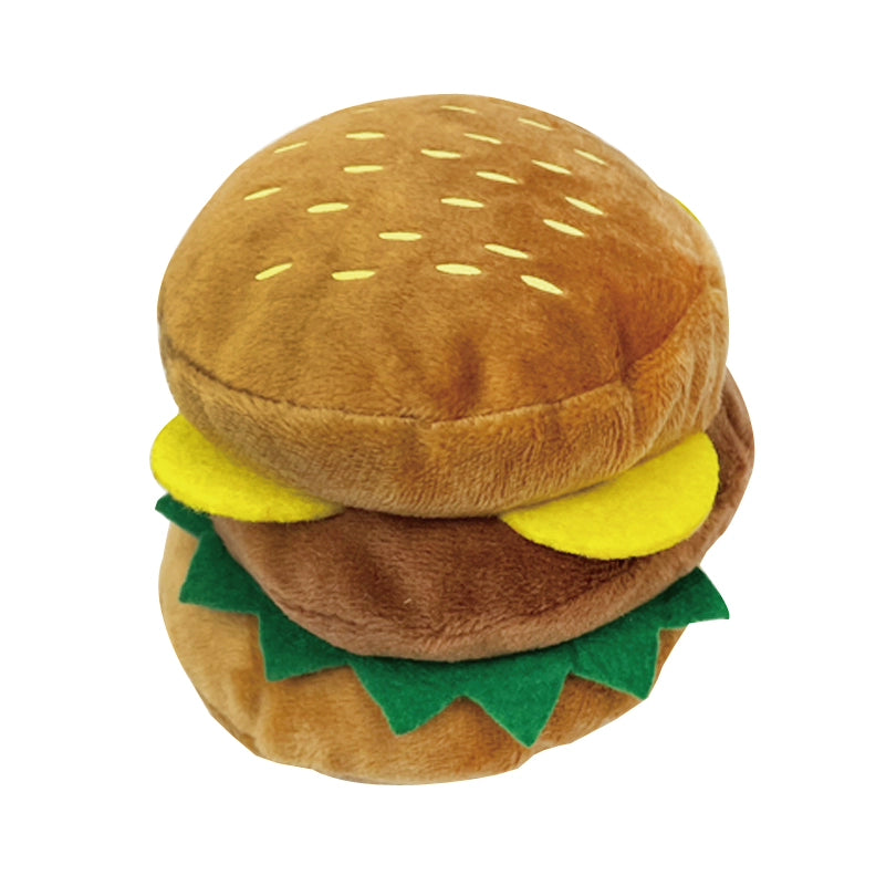 Hamburger Chicken Leg Cute Pet Sound Toy