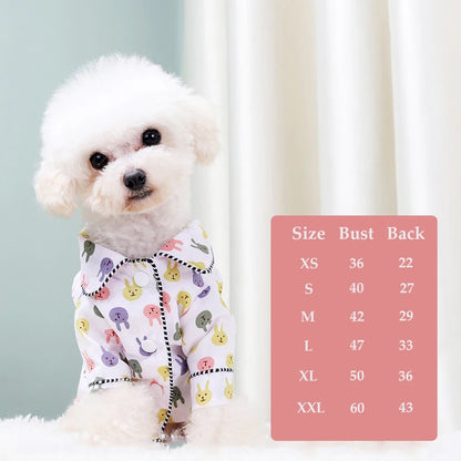 Black Dog Pajamas Puppy Shirt Sleepwear