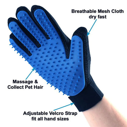 Fashion Rubber Pet Bath Brush Protection Silicone Glove