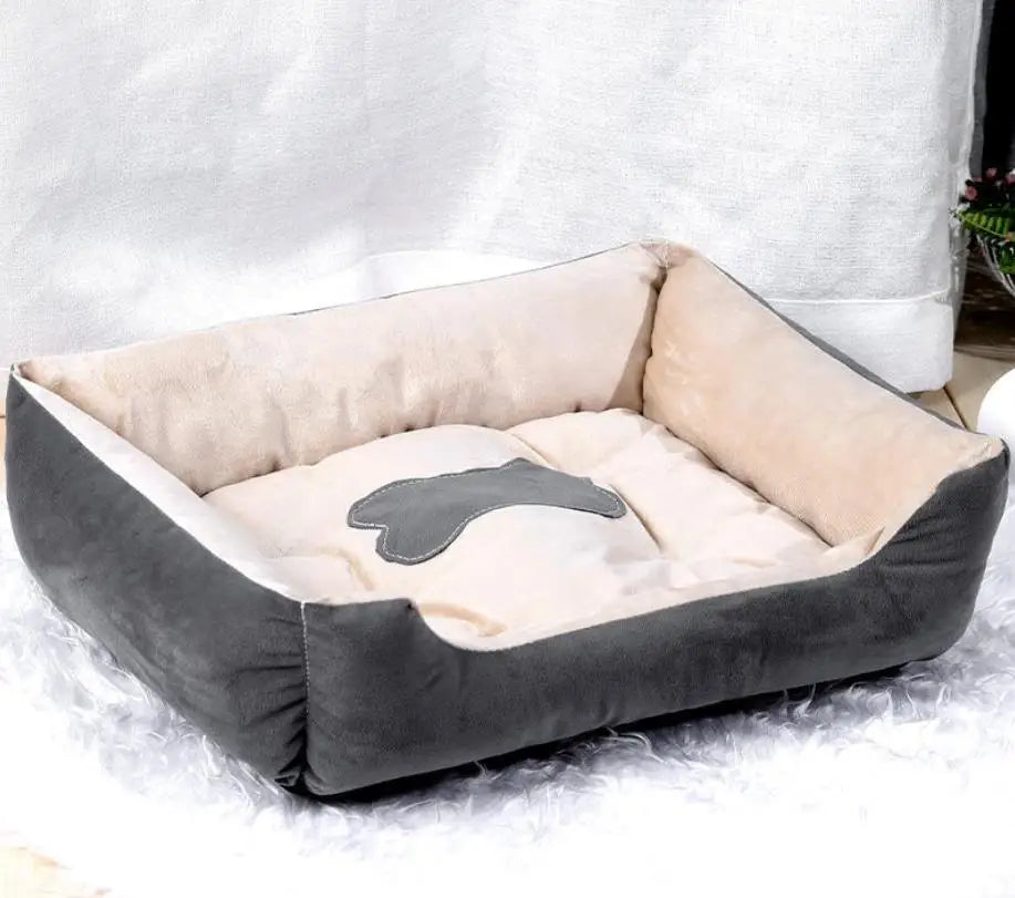 2024 New Winter Puppy Beds Pet Supplies Cat Bed Dog Kennel Four Seasons Universal Net Warm Cat House Pet Nest Cat Mat