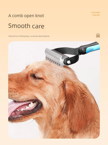 Cat and Dog Golden Handy Gadget Untying Comb