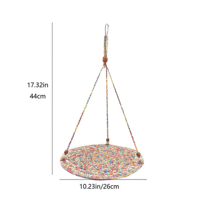 Reptile Hammock Swing Hanging Bed Cute Lizard Swing Toy Cotton Lizard Bed for Bearded Dragon Leopard Gecko Lizard Birds Parrots