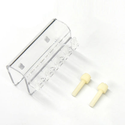 Aquarium Pipe Holder 5 Pump Tube Interfaces 4 Open Ports Fish Tank Water Pipe Clamp Non Slip Water Pipe Fixing Bracket