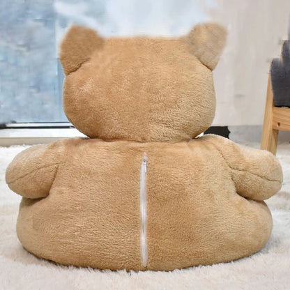 Super Soft Dog Bed Cute Winter Warm Bear